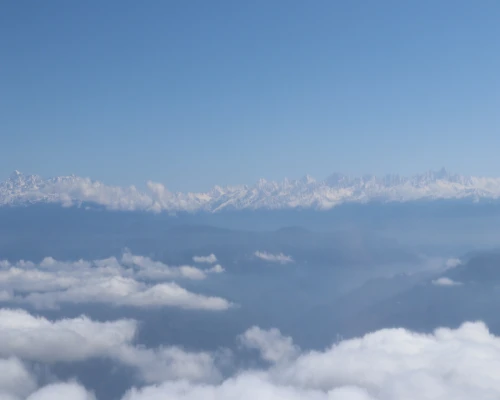 Helicopter Flight Views Of Himalyas