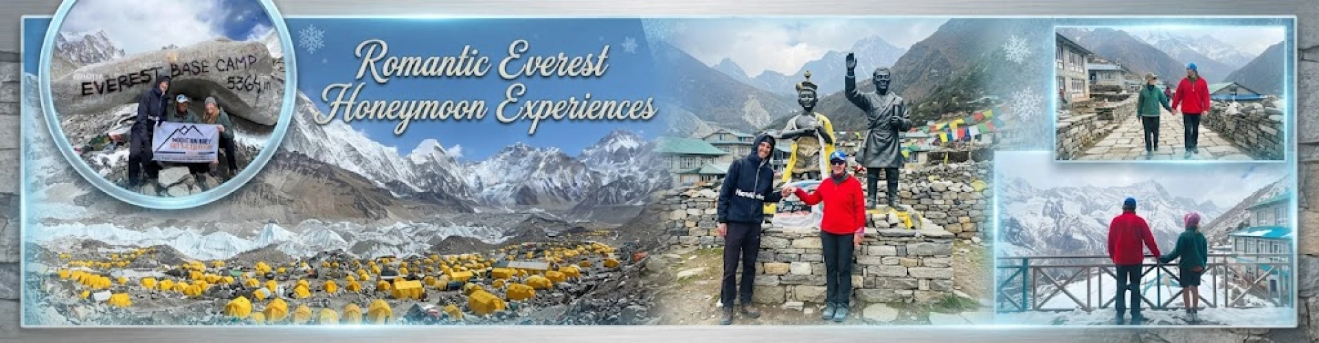 Romantic Everest Honeymoon Experiences: Luxury Treks, Helicopter Tours, Proposals, Weddings, and Anniversary Adventures