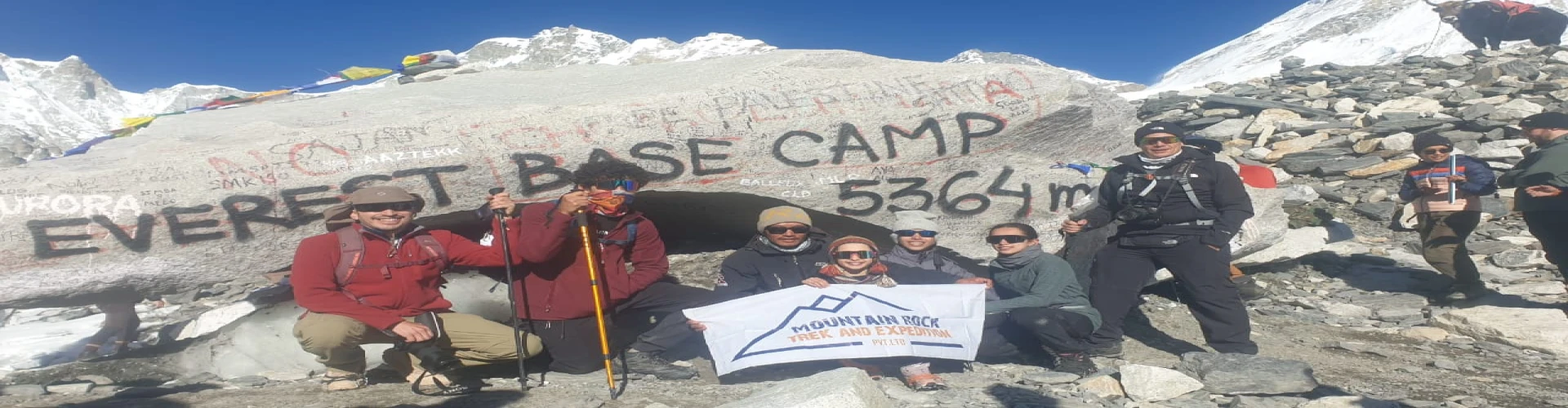 Chilean 8 year girl record EBC trek with family. Youngest family in EBC.