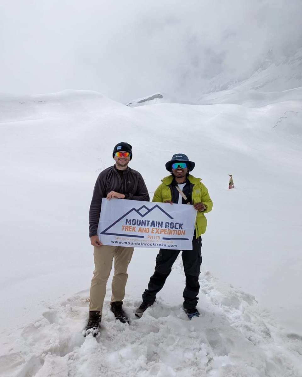 Our MRT Manaslu Circuit Trek 2026 spring group enroute to Manaslu Base Camp