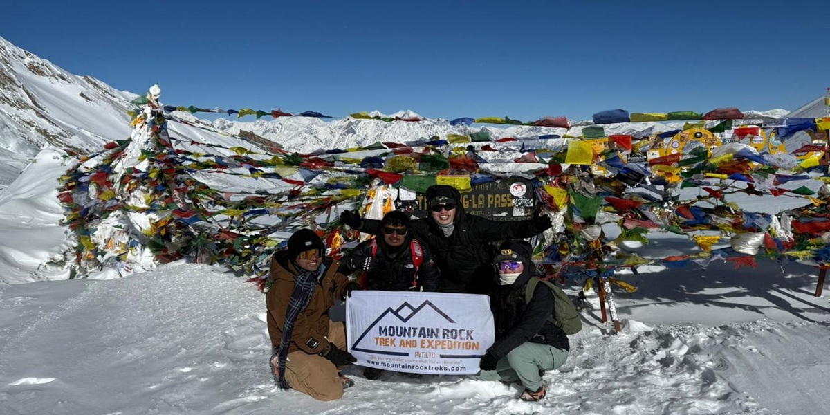 Annapurna Circuit Trek with Australian Clients and Mountain Rock Treks Team