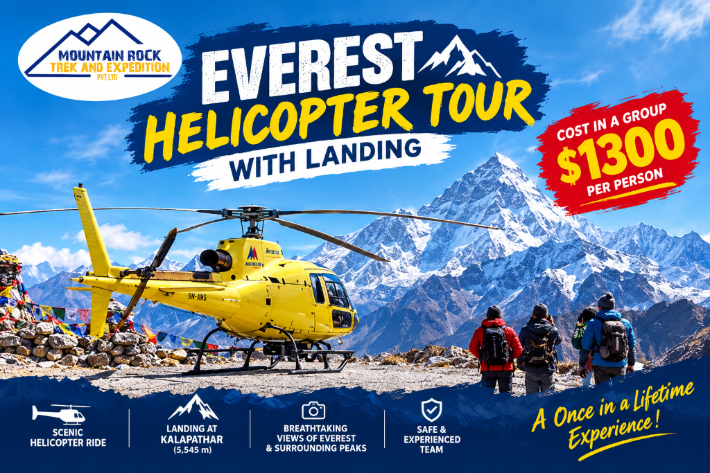 Everest heli tour