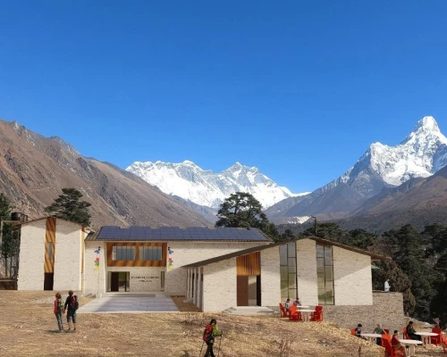 Everest View From Tengboche