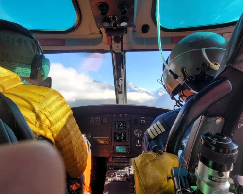 Front View From Heli