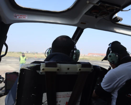 Helicopter Itinerary