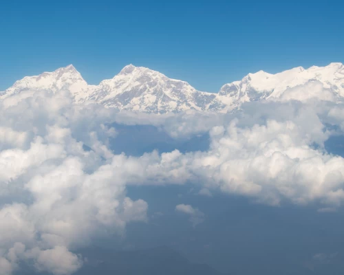 Manaslu Himal Air View