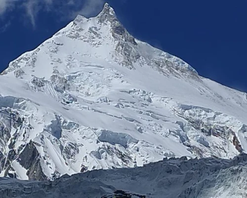 Manaslu View From Base Camp