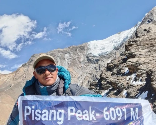 Pisang Peak Spring