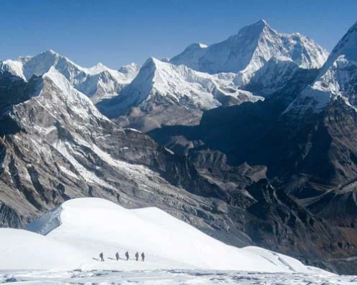 View From Mera Peak Summit