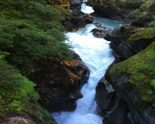 Water Fall In Manaslu.JPG